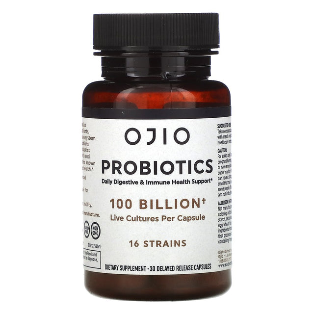 Ojio - Nutritional Essentials Probiotics 100 Billion - 30 Capsules