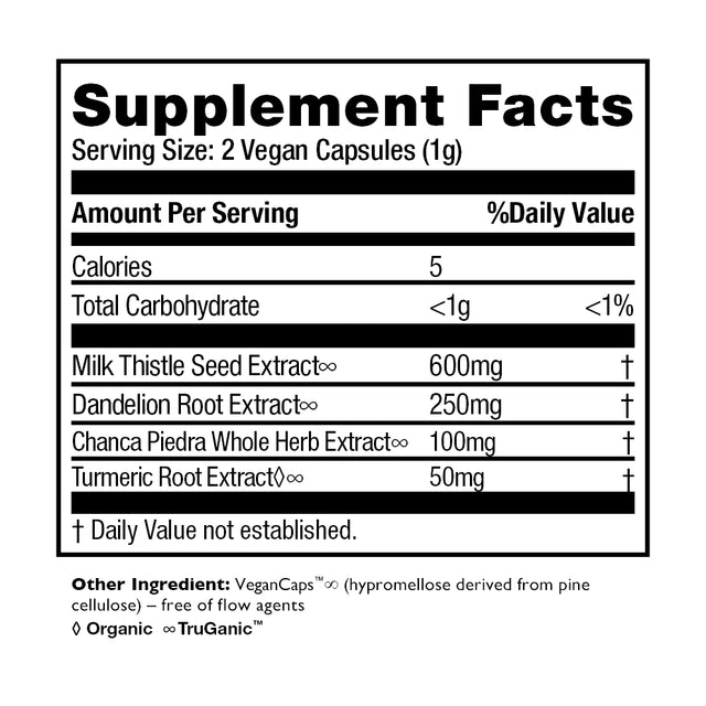 Healthforce Superfoods Liver Rescue, Version 6, 120 Vegan Caps