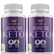 (2 Pack) Ultra X Boost Keto Diet Pills - Utilize Fat for Energy with Ketosis - Boost Energy & Focus, Manage Cravings, Support Metabolism - Supplement for Women and Men - 120 Capsules