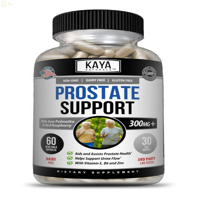 Prostate Supplement - Reduce Frequent Urges to Urinate 360Mg, 60 Ct | Compare to Super Beta Active Ingredients Prostate Health and Urine Flow Support | Pygeum Africanum, Plant Sterol Complex, Pygeum,