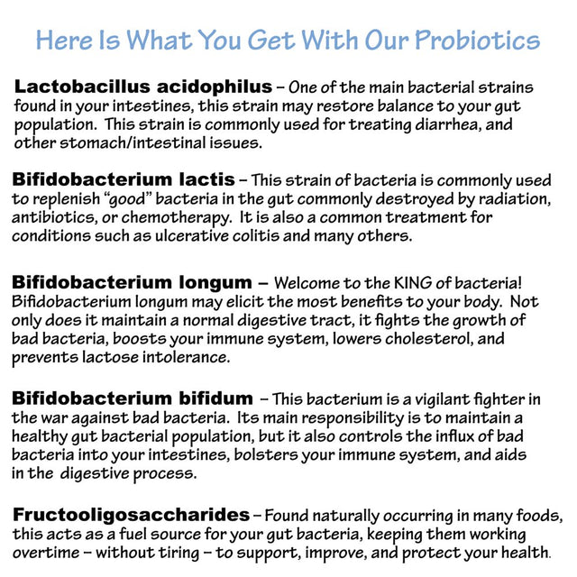 Jaylab Pro Probiotics Supplement