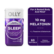 OLLY Ultra Strength Sleep Softgel, Melatonin Sleep Aid, Magnesium, L-Theanine, 60 Ct