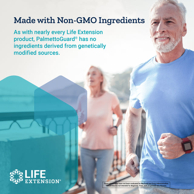 Life Extension Palmettoguard® Saw Palmetto, Nettle Root and Beta-Sitosterol - Supports Healthy Prostate Function & Hormone Metabolism - Gluten-Free, Non GMO - 60 Softgels