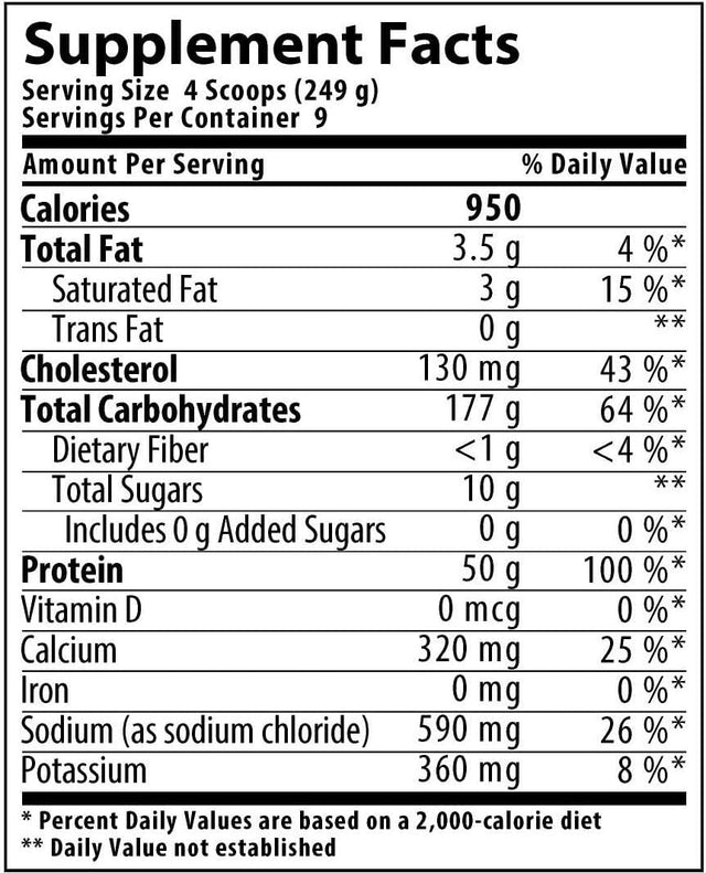 Mass Fusion Extreme Chocolate, 5 Ib, 9 Servings