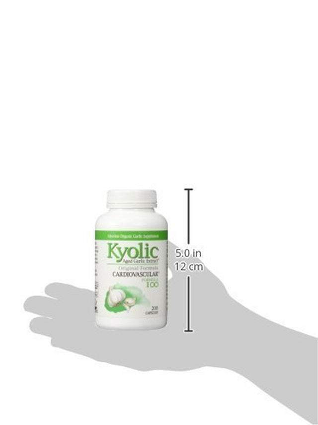 Kyolic Garlic Formula 100 Original Cardiovascular Formula (200 Capsules)