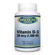 Vitamin D-3 2000 IU by Vitamin Discount Center - 100 Softgels