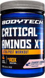 BODYTECH Critical Aminos XT Intra/Post Workout Strawberry Lemonade - Supports Muscle Recovery (15.9 Ounce Powder)