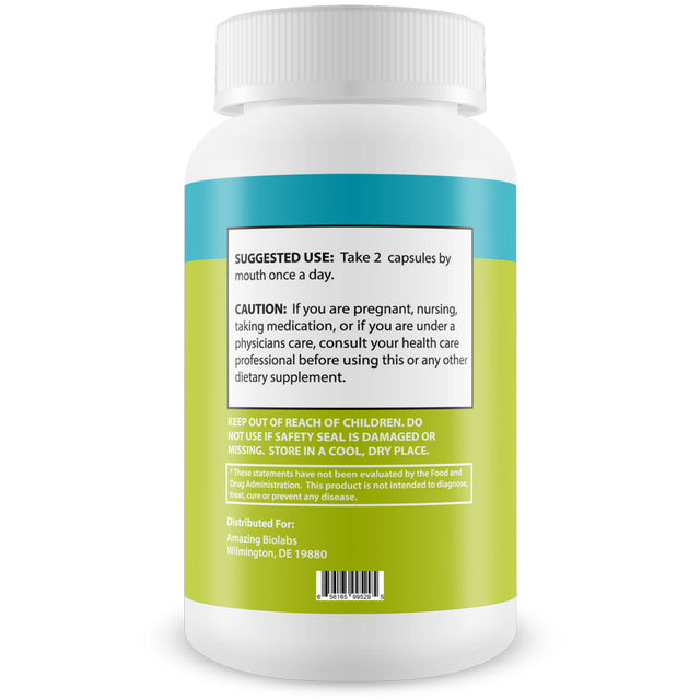 Garcinia Cambogia by Amazing Bio Labs- Weight Loss Supplement and Appetite Suppressant, Metabolism Booster, Carb Blocker & Belly Fat Burner for Men and Women