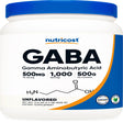 Nutricost Pure GABA 500G Supplement Powder (Gamma Aminobutyric Acid) (500 Grams/1.1 Pounds)