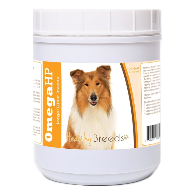 Healthy Breeds Collie Omega HP Fatty Acid Skin and Coat Support Soft Chews