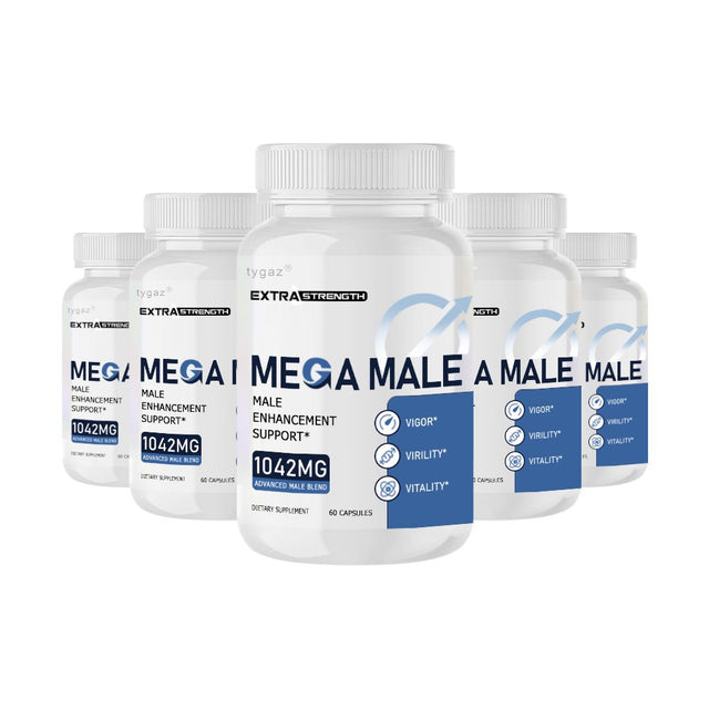 Mega Male, Megamale - 5 Pack