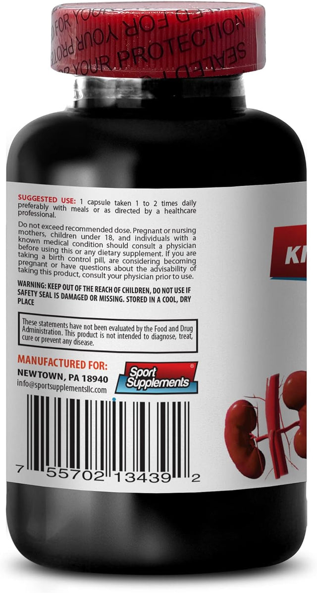 Antiaging Pills - Kidney Support - Birch Leaf, Kidney Support, Kidney Support Supplements, Kidney Cleanse, Herbal Kidney Cleanse, Cranberry Supplement, Astragalus, Astragalus Root 2 Bottles 120 Caps