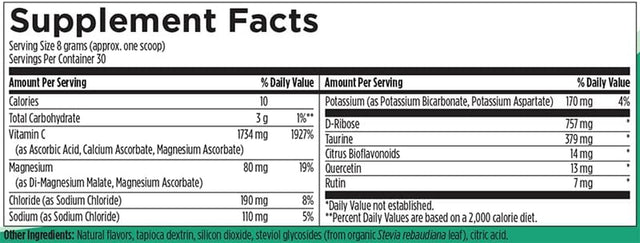 Rootcology Electrolyte Blend - Hydration Powder with Magnesium, Potassium, and Citrus Flavonoids + Vitamin C for Electrolyte Boost - Dietary Supplement for Hydration - (30 Servings)