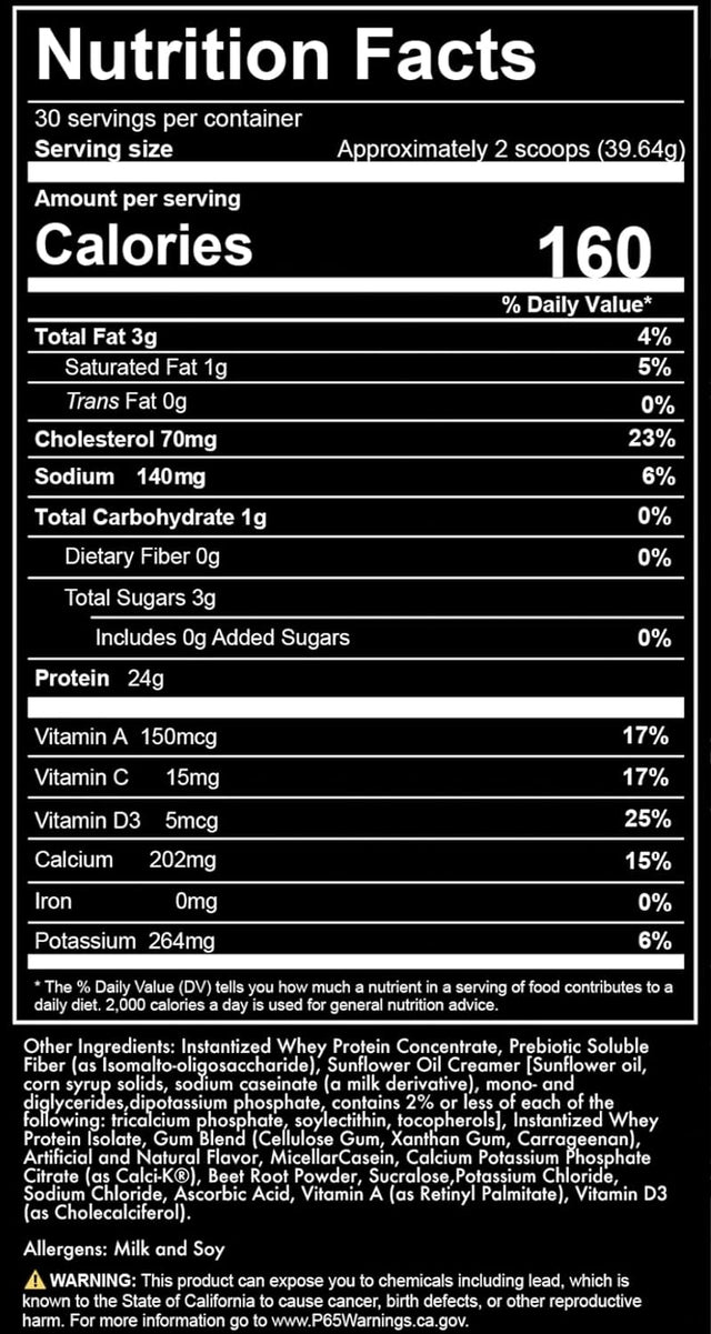 Gains Whey Protein Strawberry