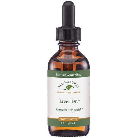 Nativeremedies Liver Dr. - All Natural Herbal Supplement Promotes Liver and Gallbladder Health and Functioning - 59 Ml