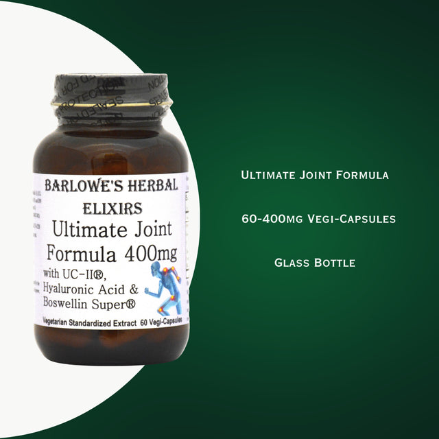 Barlowe'S Herbal Elixirs Ultimate Joint Formula Joint Formula 60-400Mg 2 Month Supply