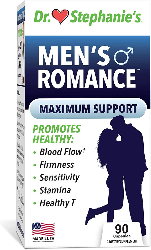 Dr. Stephanie'S Men'S Romance - Energy & Endurance Natural Supplement - with Tribulus Terrestris, Fenugreek, & Longjack Root