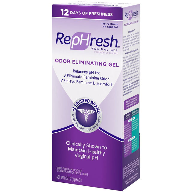 Rephresh Odor Eliminating Gel, Unscented, 0.07 Oz