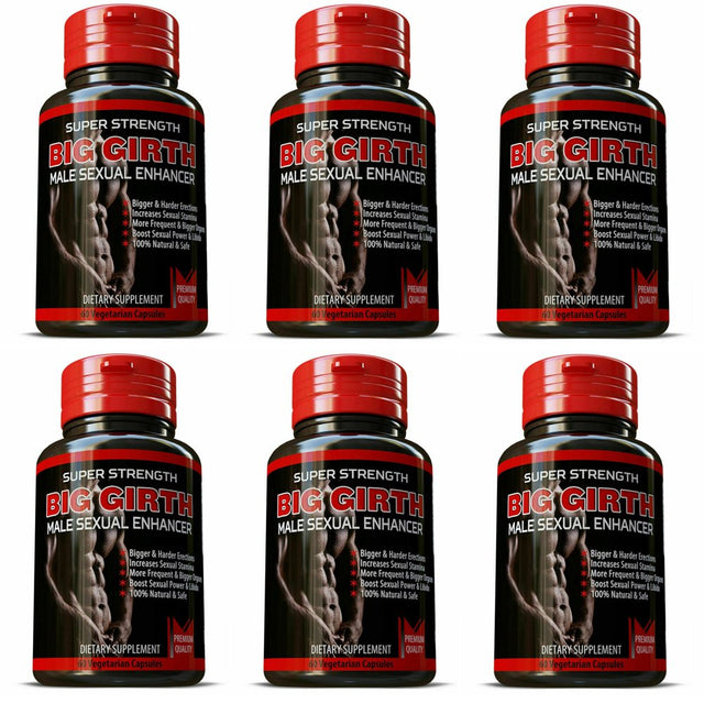 Male Adult Supplement 6 PACK LOT Tribulus Terrestris Longjack Tongkat Ali 360 Pills 1000Mg