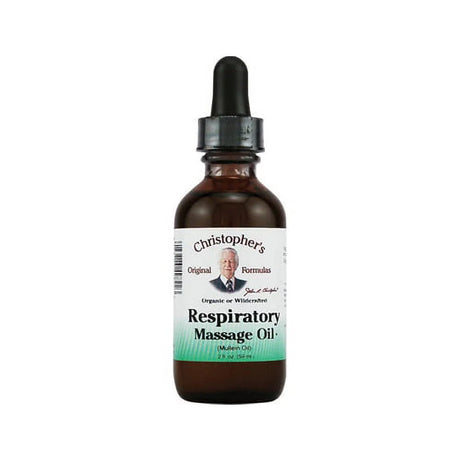 Dr. Christophers Original Formulas Heal Respiratory Massage Oil - 2 Oz