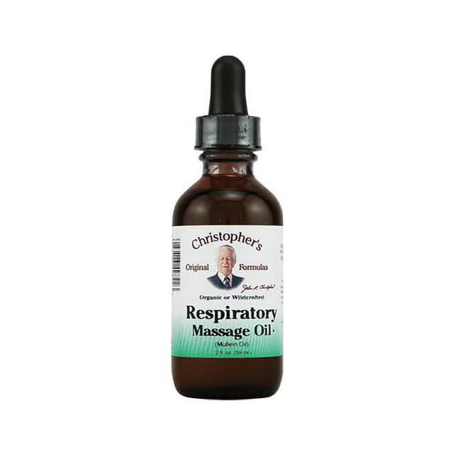 Dr. Christophers Original Formulas Heal Respiratory Massage Oil - 2 Oz