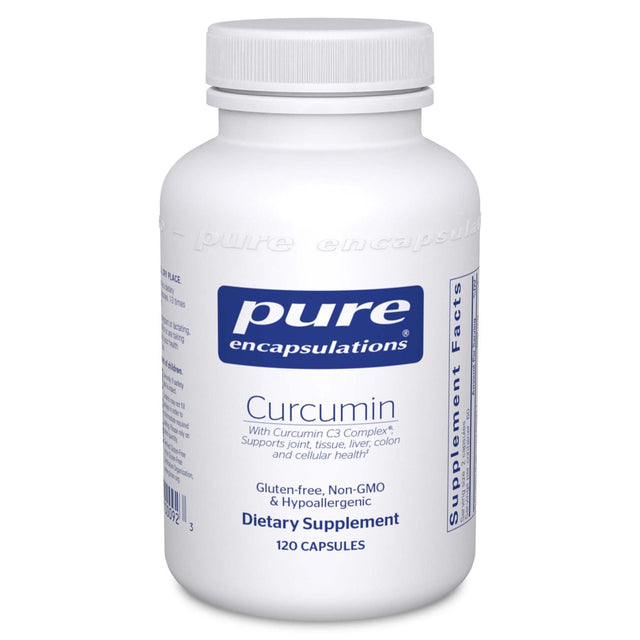 Pure Encapsulations Curcumin | Curcumin C3 Complex to Support Joints, Tissue, Liver, Colon, Brain, and Cellular Health* | 120 Capsules