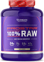 Ultimate Nutrition Prostar Raw Whey Protein Concentrate Powder, Low Carb, Low Fat, Keto Friendly, 24 Grams of Protein per Serving with 5.5 Grams of Bcaas,Unflavored, 67 Servings, 4.4 Pounds