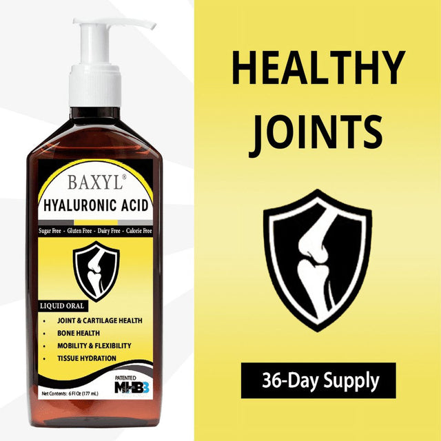 Baxyl® - Hyaluronic Acid Joint Relief Supplement - 36 Day Supply