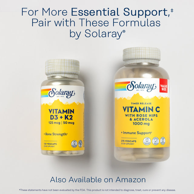 Solaray Magnesium Citrate 400Mg | Nutritive Support for Healthy Heart, Muscle, Nerve & Circulatory Function | Chelated for Absorption | 180 Count