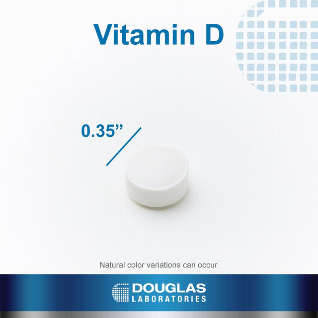 Douglas Laboratories Vitamin D (5,000 I.U.) | Vitamin D3 Supplement to Support Immune Health, Calcium Levels, and Bones* | 100 Tablets