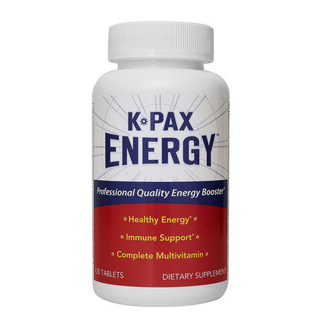 K-PAX Energy with Mitochondrial Nutrients, Complete Multivitamin and Immune Support Supplement- 120 Tablets