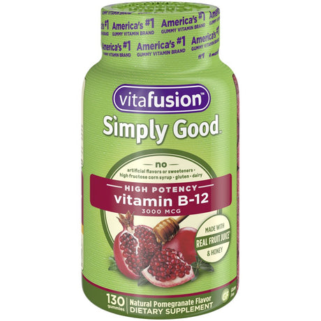 Vitafusion Simply Good B-12 Gummy Vitamins, 130 Ct.