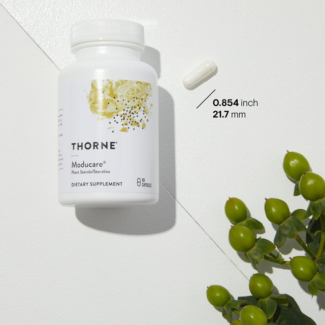 Thorne Moducare, Balanced Blend of Plant Sterols and Sterolins to Support Immune Function and Stress Management, 90 Capsules