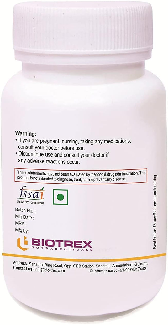 Biotrex Nutraceuticals Vitamin K2 as Mk-7 100Mcg - 60 Capsules