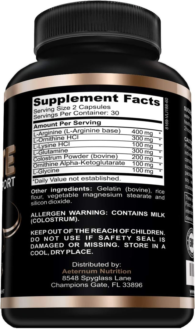 Infinite - HGH - Testosterone - Vitality Supplement-Includes Argnine-Glutamine, and More! Supports Strength, Stamina, Skin & Hair Health, Muscle Growth. for Men and Women 60 Capsules per Bottle.