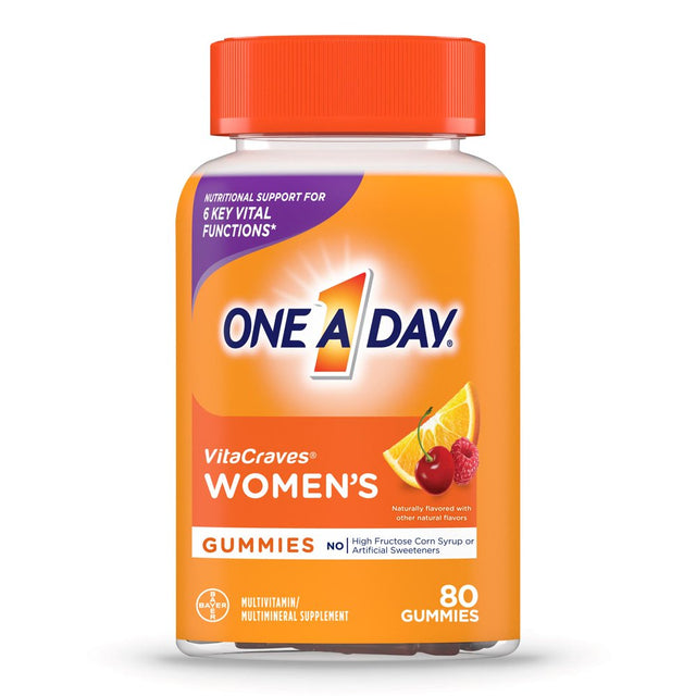 One a Day Women'S Gummy Multivitamin, Multivitamins for Women, 80 Ct