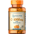 Puritans Pride Vitamin C-1000 Mg with Bioflavonoids Capsules, 100 Count