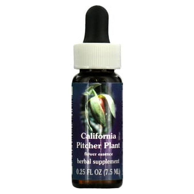 California Pitcher Plant Herbal Supplement Dropper by Flower Essence - 0.25 Oz