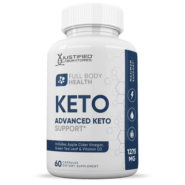 (5 Pack) Full Body Health Keto ACV Pills 1275Mg Alternative to Gummies Dietary Supplement 300 Capsules