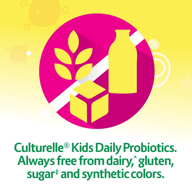 Culturelle Kids Daily Probiotic Supplement for Kids 3+, Supports a Healthy Immune & Digestive System*, 30 Single Packets