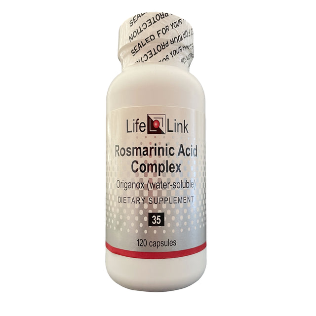 Lifelink'S Rosmarinic Acid Complex | 120 Capsules | Antioxidant, anti Aging | Gluten Free & Non-Gmo | Made in the USA