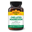 Country Life Chelated Magnesium Tablets 250Mg, 90 Count, Certified Gluten Free, Certified Vegan