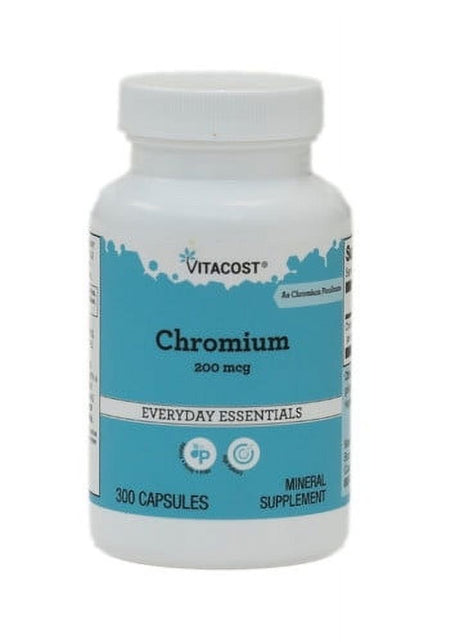 Chromium -- 200 Mcg300 Capsules