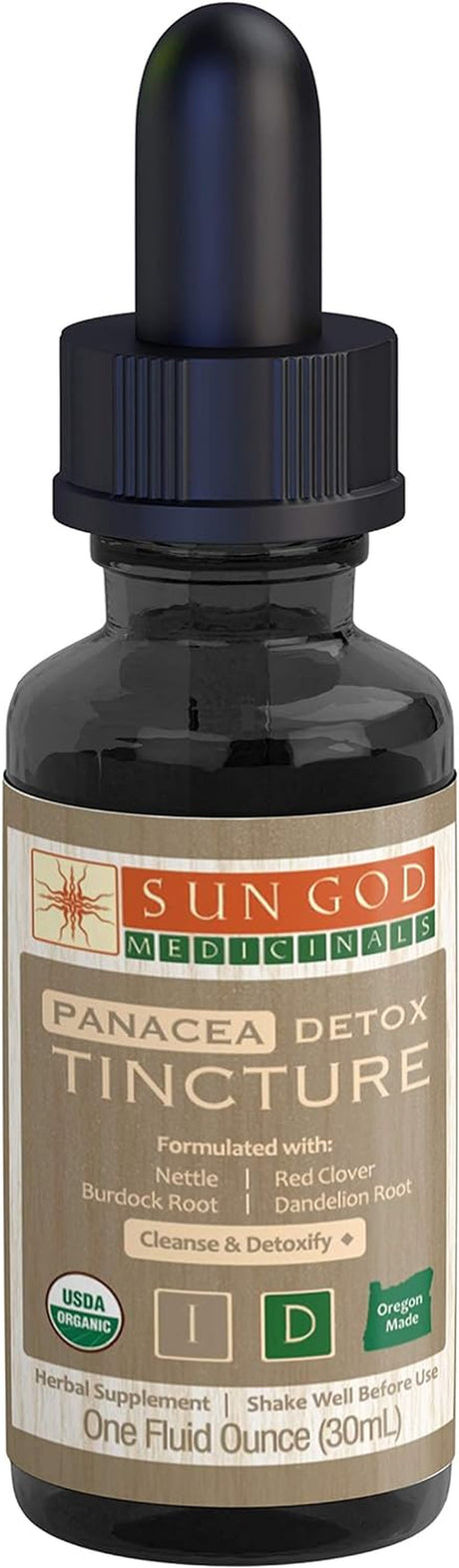 Renew & Revitalize with Panacea Detox Tincture | Herbal Elixir for Wellness | Natural Cleansing & Rejuvenation Formula | Boost Energy & Feel Refreshed | 1Oz