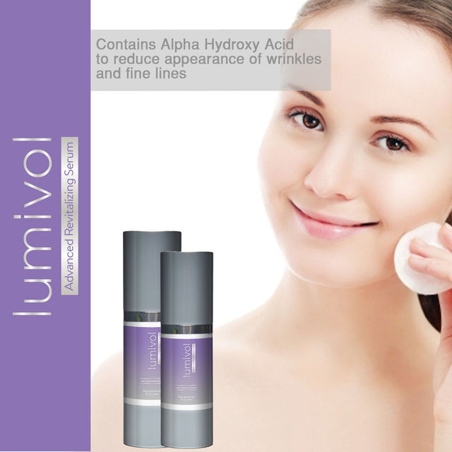 Lumivol - Advanced Revitalizing Serum - Boost Collagen and Elastin - Intense Hydration - Diminish the Look of Fine Lines and Wrinkles - 1Oz