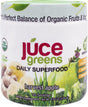 JUCE Green Superfood Powder, Organic Fruits and Veggies Supplement W/ 77 Superfoods plus Prebiotic Probiotic Blend, Harvest Apple Flavor - 20 Servings (230 G)…