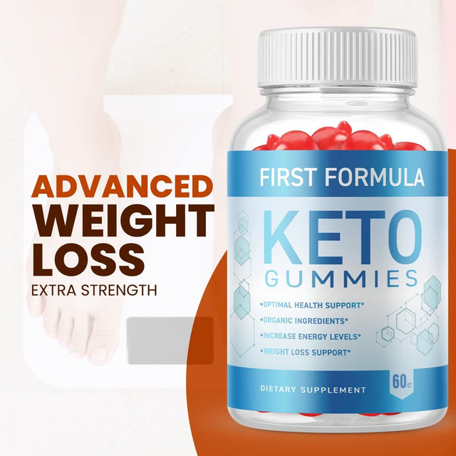 (2 Pack) First Formula Keto ACV Gummies - Supplement for Weight Loss - Energy & Focus Boosting Dietary Supplements for Weight Management & Metabolism - Fat Burn - 120 Gummies