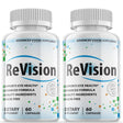 (2 Pack) Revision - New Advanced Revolutionary Eye Health Formula - Supports Healthy Vision - Supplement for Eyes Sight - 120 Capsules