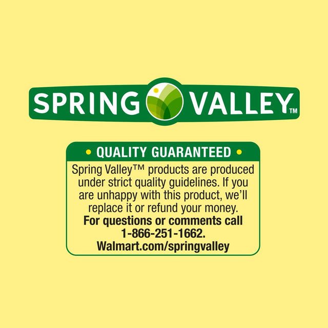 Spring Valley Vitamin C Supplement with Rose Hips, 500 Mg, 250 Count