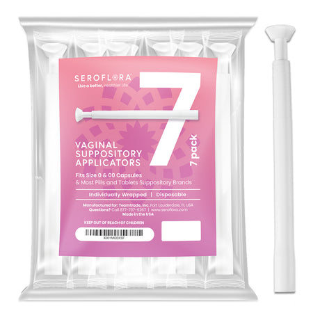 Seroflora Vaginal Suppository Applicators (7Ct)